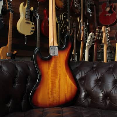 Squier Vintage Modified Fretless Jazz Bass 2016 - Sunburst image 5