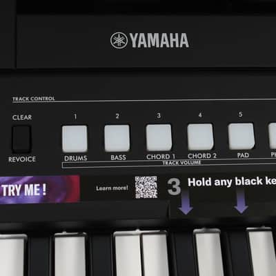 Yamaha PSR-E483 61 Key Portable Keyboard with Power Supply and Music Rest image 7