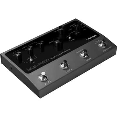 Valeton VLP-400 Multi-Track Sampler with 4 Footswitches - Two Full-Featured Loopers, Drum Machine image 3