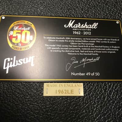 Marshall Bluesbreaker 1962LE 50th Anniversary Handwired Amp 49 of 50 1962 LE image 6