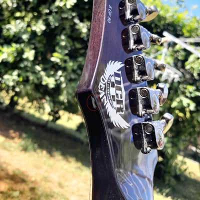 Dean DCR Dave Mustaine VMNT Floyd Trans Black (only 50 ever produced) + hardcase image 11