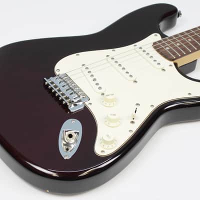 Squier Stratocaster Gold Label - Made in Korea 1997 - Dark Midnight Wine image 2