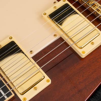 Dean USA Zero Pickguard Limited Edition Electric Guitar, Ebony Fingerboard, Mahogany Gloss Natural image 8