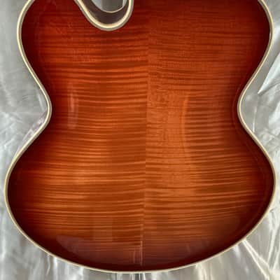 1975 D'Aquisto New Yorker MINT Sunburst Hollowbody Guitar With Original Hard Shell Case image 13