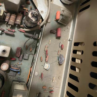 Tram D201a Tube AM 40ch radio Vintage image 9