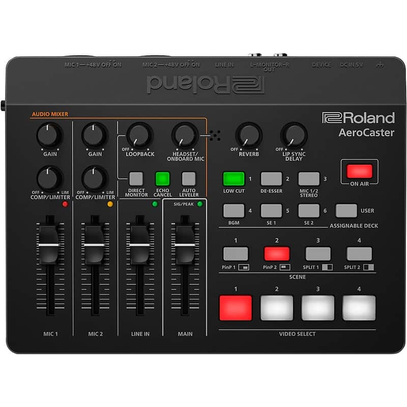 Roland VRC-01 AeroCaster USB-C Audio Interface / Control Surface image 1