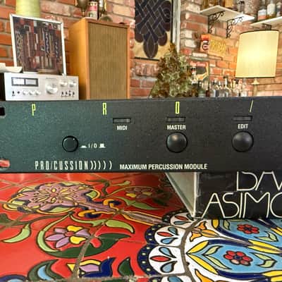 E-MU Systems Procussion Rackmount 32-Voice Electronic Percussion Module 1993 - Black image 2