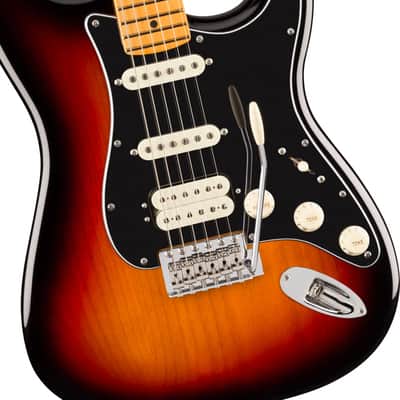 Fender American Professional Classic Stratocaster HSS Electric Guitar. Maple Fingerboard, 3-Color Sunburst image 3