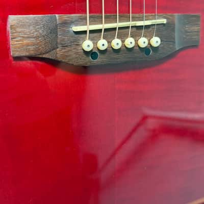 Takamine EG540C 1997-1998 - Transparent Red image 5