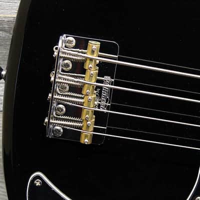 Vintage Reissued Bass V4MTB "Tony Butler" Signature Black image 6