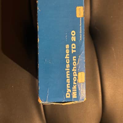 NOS Vintage Telefunken TD20 New In Box - modified with switchcraft style XLR jack for modern studio use image 5