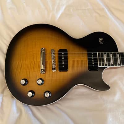 2018 Gibson Limited Edition Les Paul Classic Player Plus Vintage Sunburst P90's - Free Pro Setup image 2