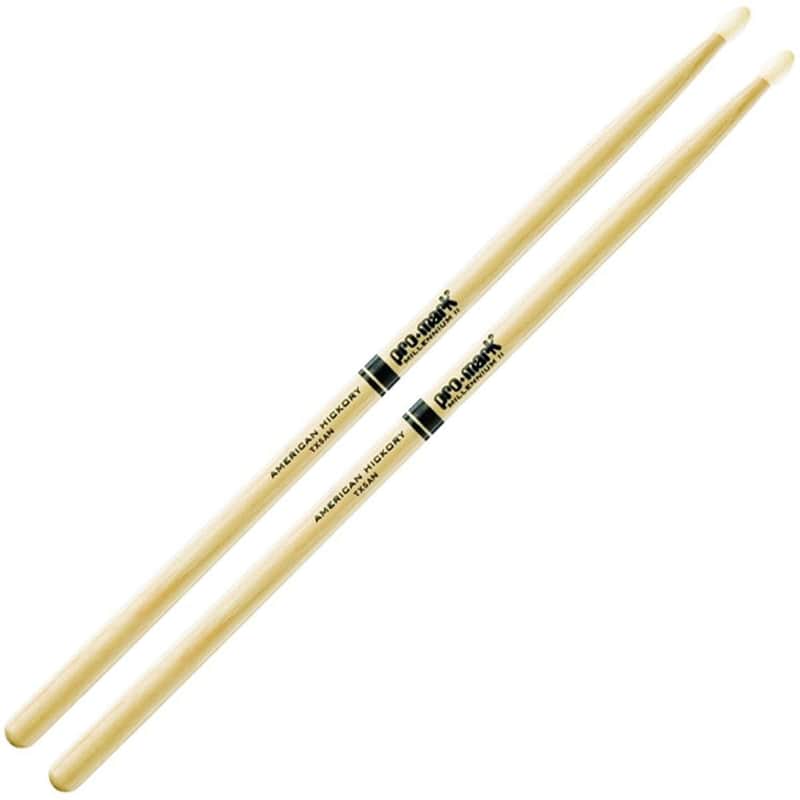 Pro-Mark TX5AW Hickory 5A Wood Tip Drum Sticks (Pair) image 1