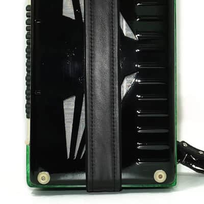 Tulskaya Garmon Melodiya Button Accordion made in Tula Russia, Vintage Folk Musical Instrument, Soviet Garmoshka, 2638 image 7