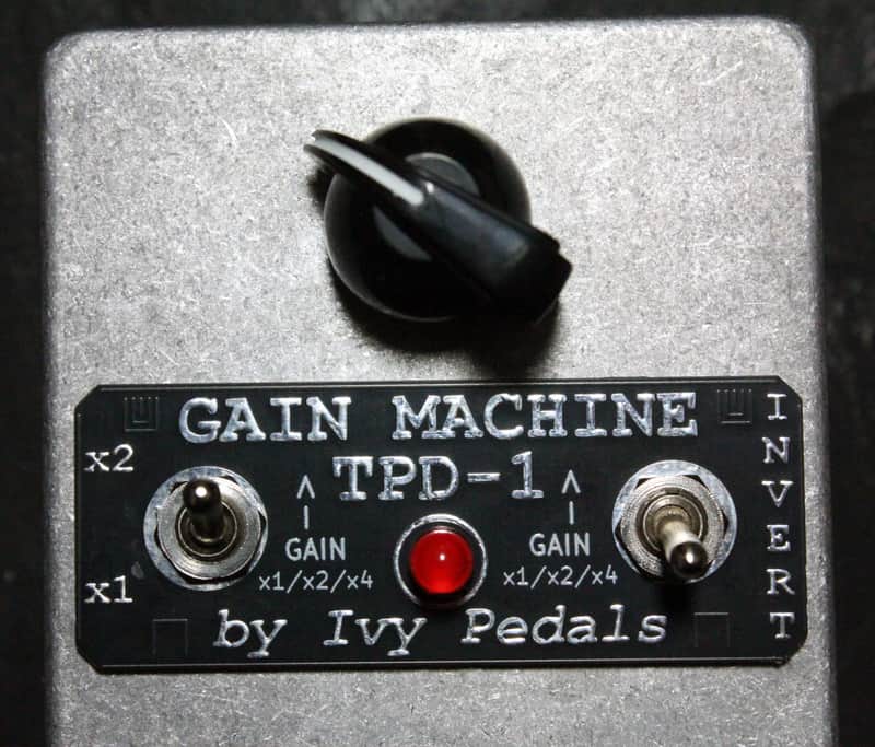 Ivy Pedals Gain Machine TPD-1 Standard Silver - 2026 | Reverb