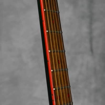 Marlin MF2-5 - Unique Vintage 80s Green Flame Top Acoustic Guitar Made In Korea image 6