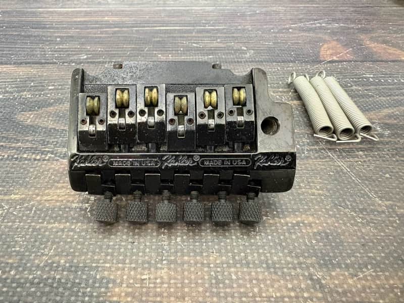 Kahler 2520 Fulcrum Tremolo Bridge Black image 1