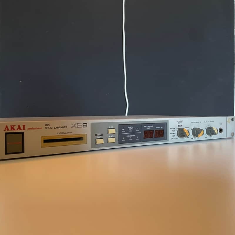 Akai XE8 Drum Expander + ROM Cards! image 1