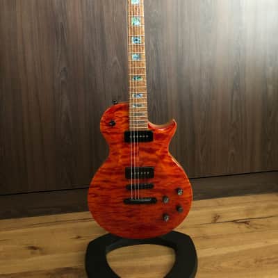 Kiesel Custom CS6 Solana stain on Quilted maple top image 12
