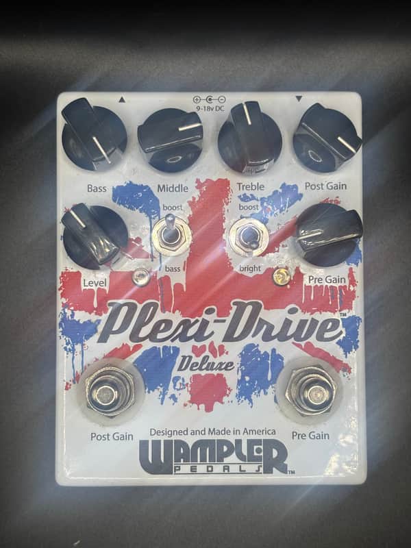 Wampler Plexi-Drive Deluxe V2 (Small Logo) 2010s - Graphic image 1