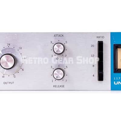 Urei 1176LN Blue Stripe Universal Audio Limiter Compressor Rev B Vintage image 2