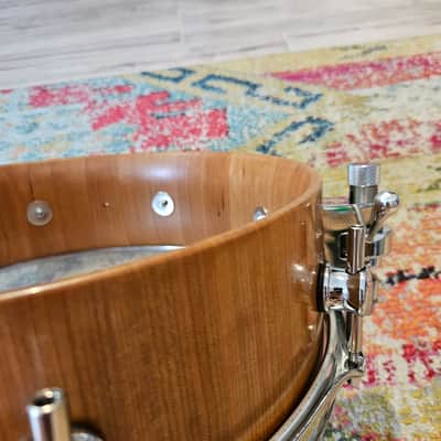 Sugar Percussion 14x4" Cherry Stave Shell Snare image 13