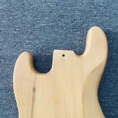 Unfinished Jazz Bass Style Basswood Body for Right Hand DIY image 6