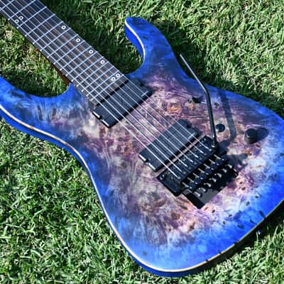 Legator N7XFR 2019 Ocean (7 String Hand Crafted Electric Guitar) image 1