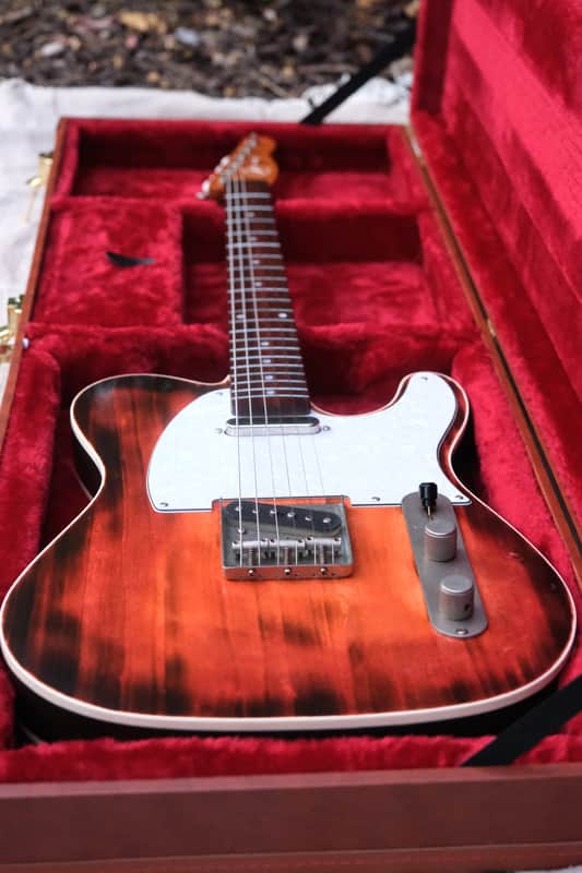 Custom Telecaster Style Guitar - The Barn Burner | Chop Shop Guitars image 1