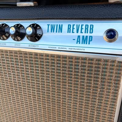 1968-69 Fender Twin reverb vintage JBL speaker amp cabinet •VIDEO• image 5