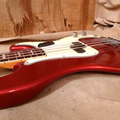 Fender Precision Bass 1958 Candy Apple Red image 14