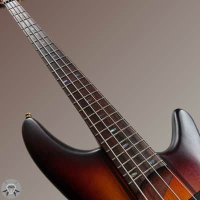 Ibanez SR800 Aged Whiskey Burst Flat 2016 - 4-String Bass - Very Good+ Condition image 8