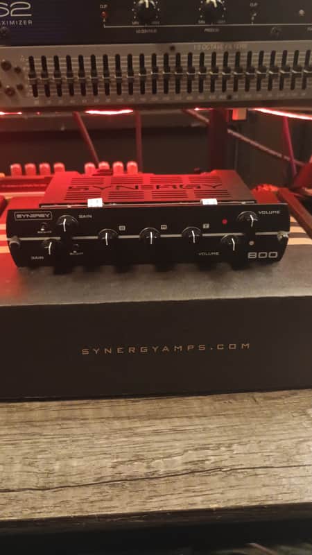 Synergy 800 Module 2-Channel All-Tube Preamp 2017 - Black image 1