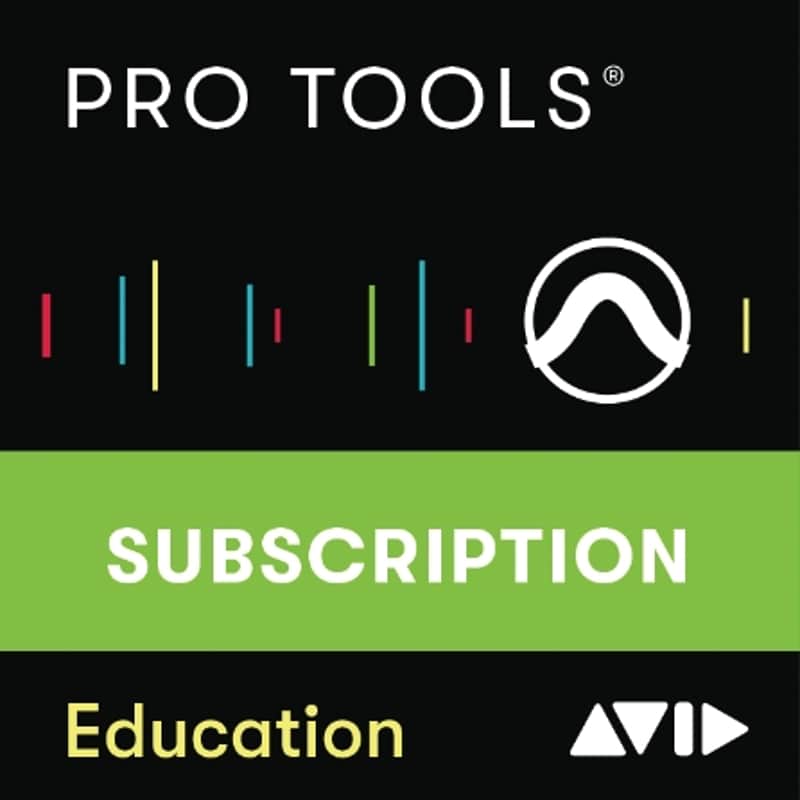 Avid Pro Tools Studio 1-Year Subscription NEW - Student/Teacher (Education Pricing) image 1