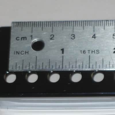 lightly used (has less than light average wear) genuine Gibson PRPC-015 Chrome Bridge Humbucker Cover - BRIDGE pole spacing: 52mm image 6