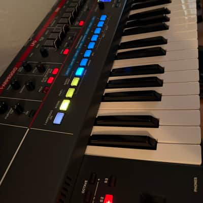 Roland Juno-X 61-Key Programmable Polyphonic Synthesizer 2022 - Present - Black image 4