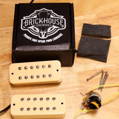 DiMarzio DP209 Bridge + DP162 Neck DLX Plus and Super Distortion  Soapbar P-90 Cream (Will Separate) image 4