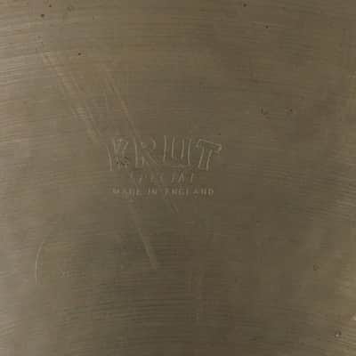 Vintage Krut Special 16" Crash Cymbal 926g image 4