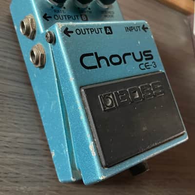 Boss CE-3 Chorus (Green Label) 1984 - 1988 - Blue image 3
