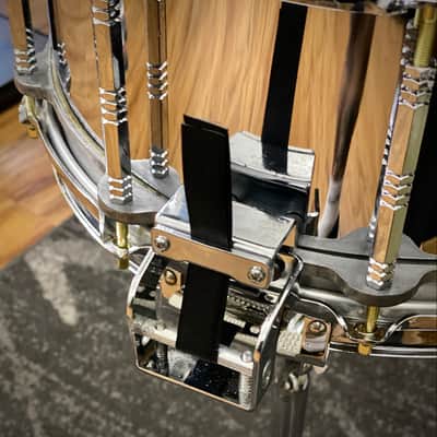 Pearl 5x14 Free Floating Steel Snare Drum – 1st Gen 1980s image 10