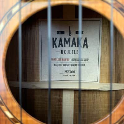 Kamaka Deluxe Tenor Ukulele, Made in Hawaii image 9