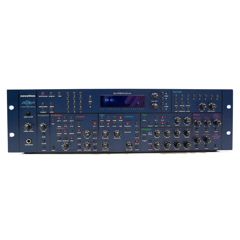 Novation Supernova Polyphonic Rackmount Synthesizer image 1