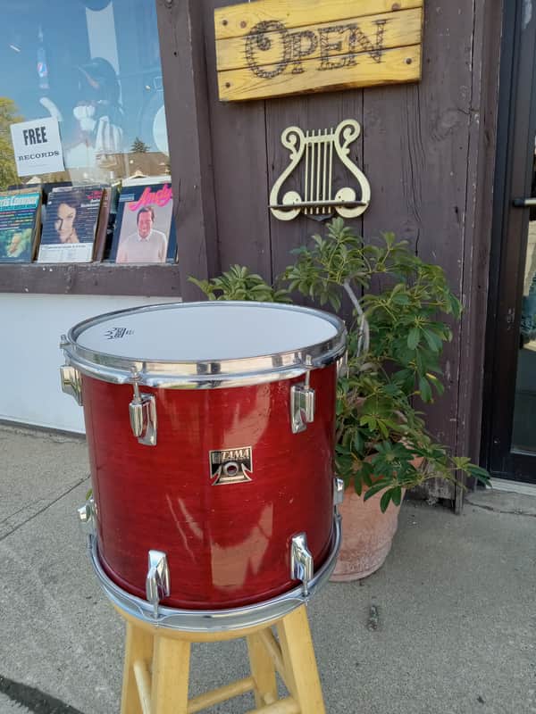 Tama Superstar X-tra Series 13" Tom 1980's - Cherry Wine image 1