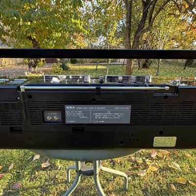AIWA CS-W90 👉MINT Rare Vintage Cassette Deck Boombox Japan Warranty 1980s image 21