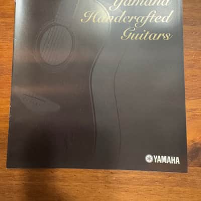 Yamaha Acoustic guitar catalog 2001 CJ32 CJX32 LL400 LL500 LS400 LS500 LLX LSX image 1