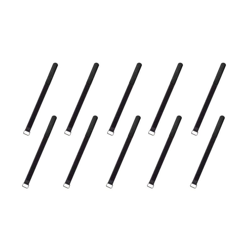 RockBoard Cable Ties, 10 pcs., Medium - Black image 1