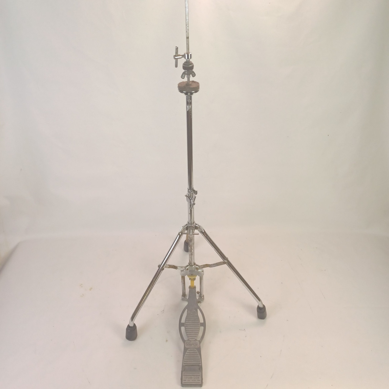 Ludwig Hercules#131 Hi-Hat Cymbal Stand Spur-Lok Chicago Tube-Leg Tripod Vintage — main photograph