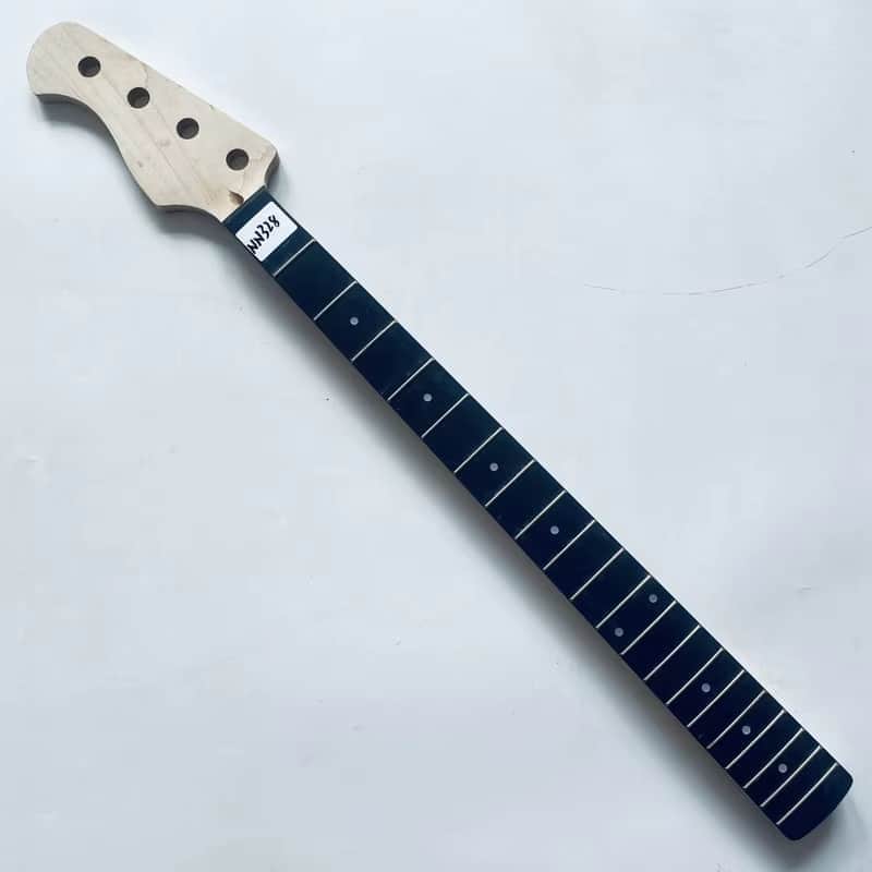 Left Handed 4 String Jazz Bass Style Maple Neck, Rosewood 20 Frets image 1