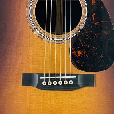Martin D-28 Satin Standard Series Acoustic Guitar - Satin 1935 Burst image 5
