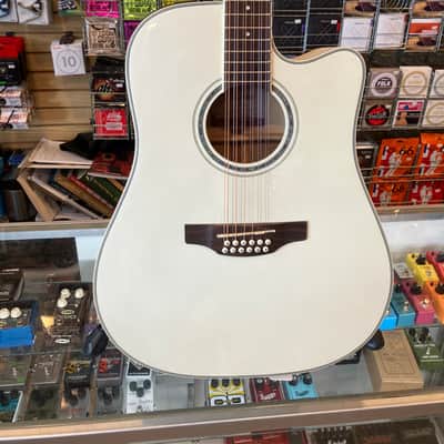 Takamine GD37-CE-12-PW - Pearl white 12 string image 2